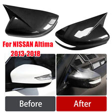 Tampa de espelho lateral estilo fibra de carbono OX buzina para Nissan Altima 2013-2018 comprar usado  Enviando para Brazil