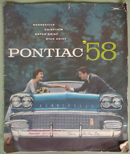 1958 pontiac brochure for sale  Bremen