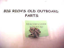 Used, (6) MERCURY Outboard Motor Cowl Screw replaces part #10-24640 KE4 KE7 KG4 1/4-28 for sale  Shipping to South Africa