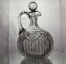 cut glass crystal decanter for sale  Temecula