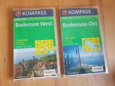 Kompass wanderkarten bodensee gebraucht kaufen  Dorfen