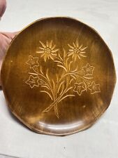 Decorative wooden plate for sale  Watertown