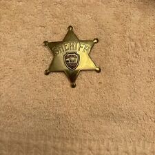 Sheriff badge valley for sale  Staten Island