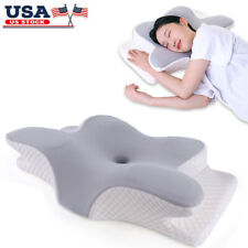 Cervical Memory Foam Pillow for Neck Pain Relief Ergonomic Neck Support Pillows for sale  Shipping to South Africa