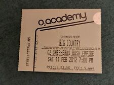 Big country ticket for sale  SUTTON