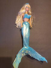 De colección 1991 Barbie Magical Mermaid azul arco iridiscente cabello brillante #1434, usado segunda mano  Embacar hacia Mexico