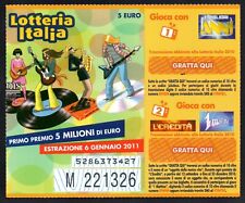 Biglitto lotteria italia usato  Corinaldo