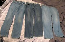 3 meninos heteros?  Jeans tamanho 12 cintura ajustável costura interna 27"" comprar usado  Enviando para Brazil