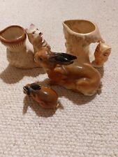 Collection animal pottery for sale  NEW MILTON