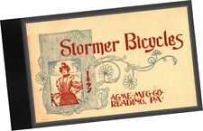 Acme Mfr Co (1897) Stormer Bicycles CATÁLOGO amostras modelos estilos, leitura PA , usado comprar usado  Enviando para Brazil