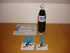 Michael Jackson Bad Concert Tour 1988 Japan Glass Full Pepsi Bottles Display LOT comprar usado  Enviando para Brazil