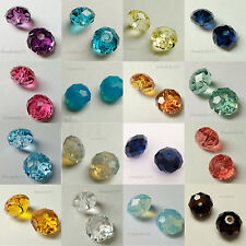 Used, SWAROVSKI CRYSTAL ELEMENT 5040 DONUT RONDELLE SPACER BEAD ~ Many Color & Size  for sale  Shipping to South Africa