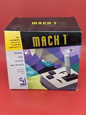 Joystick controlador de PC autocentrado vintage de 8 pines Mach 1 década de 1980 segunda mano  Embacar hacia Mexico
