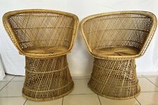 Pair vintage woven for sale  Clearwater Beach