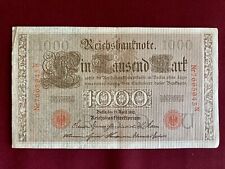 reichsbanknote 1910 gebraucht kaufen  Wittislingen