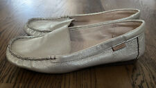 Sapatos femininos Clarks de couro champanhe Freckle Walk tamanho 7,5 M EUA--EUC!!, usado comprar usado  Enviando para Brazil