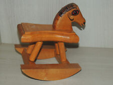 Cavallino dondolo legno usato  Italia
