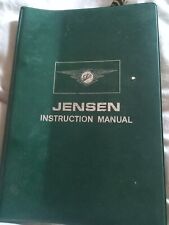 Jensen cv8 instruction for sale  SPILSBY