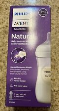 Philips Avent Natural Baby Bottle w/ Natural Response Nipple 9oz for sale  Shipping to South Africa