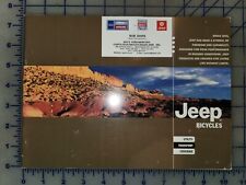 Folleto de bicicletas Jeep 2000 segunda mano  Embacar hacia Argentina