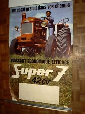 Affiche ancienne tracteur d'occasion  Charolles