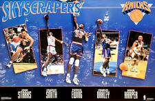 PÓSTER de los New York Knicks 1994 RASCACIELOS 23x35 - Ewing, Starks, Oakley, Harper segunda mano  Embacar hacia Argentina