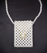 White pearl beaded for sale  Pawtucket