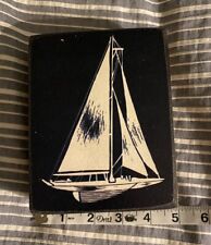 Sailboat wooden block for sale  Shipping to Ireland