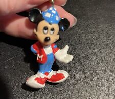 Chaveiro Disney Mickey Mouse Vintage Charme Vermelho, Branco, Figura Azul  comprar usado  Enviando para Brazil