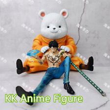Novo Anime ONE PIECE Figura Bepo e Trafalgar D. Lei da Água PVC Brinquedo Modelo Estátua, usado comprar usado  Enviando para Brazil