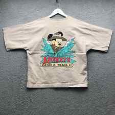 Camisa vintage anos 80 Sherry Daytona Beach Mickey's Safari Disney Henley Button M comprar usado  Enviando para Brazil