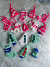 Hand knitted festive for sale  PENRITH