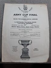1958 army cup for sale  NORTHAMPTON
