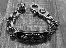 Used, Chrome Hearts STYLE Cross Plaque Bracelet  for sale  Shipping to South Africa