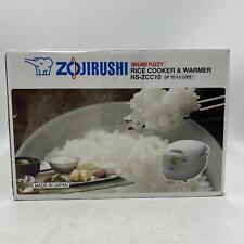 Zojirushi NS-ZCC10 Neuro Fuzzy Cooker, 5,5 xícaras de arroz cru / 1L, branco comprar usado  Enviando para Brazil
