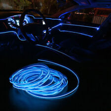 Lámpara interior de automóvil de 9,8 pies a tira de luz azul LED lámpara atmósfera luz accesorios de decoración segunda mano  Embacar hacia Argentina