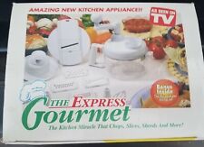 Processador de alimentos manual The Express Gourmet (como visto na TV) na caixa, usado comprar usado  Enviando para Brazil