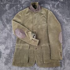 Blazer masculino vintage polo Ralph Lauren veludo esporte couro marrom médio comprar usado  Enviando para Brazil