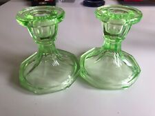 glass candlesticks for sale  CROOK