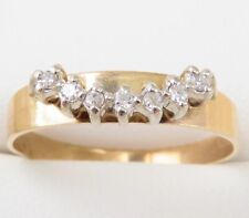 Genuine 0.35ct Diamond Cluster Ring In 9K Yellow Gold for sale  Shipping to South Africa