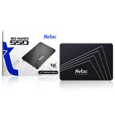 Netac 120GB HARD DISK SSD 2,5" STATO SOLIDO SSD Interno SATA III 6Gb/s PC/MAC usato  Ardea