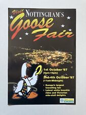 Nottingham goose fair for sale  LINCOLN
