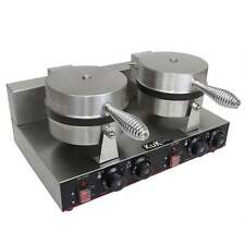 KuKoo Double Waffle Maker Commercial Catering Kitchen Stainless Customer Return for sale  Shipping to South Africa