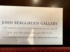John berggruen gallery for sale  Hampton