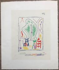 Picasso lithographie atelier d'occasion  Mantes-la-Jolie