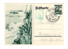 Alemanha 1937 Dresden - Barcos de pesca - Cartão postal ilustrado de papelaria - comprar usado  Enviando para Brazil