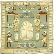 Hermes scarf tutankhamun d'occasion  Expédié en Belgium