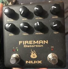 Pedal de efeitos de guitarra NUX NDS-5 Fireman distorção overdrive ou boost comprar usado  Enviando para Brazil