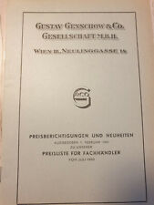 Gustav genschow preiskatalog gebraucht kaufen  Zweibrücken