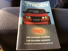 Livret 1985 gamme d'occasion  Clermont-en-Argonne